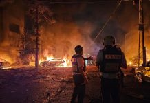 İsrail saldırdı İran yanıtladı;Hayfa yangın yerine döndü!