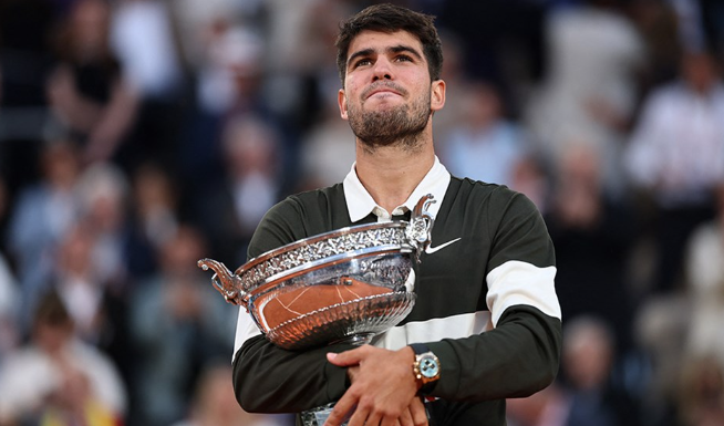 Roland Garros’ta şampiyon Carlos Alcaraz