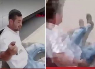 🎥Malatya’da bir kadın kendisini rahatsız eden kişiyi ayaklarından vurdu. İşte o anlar…