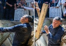 Özel ‘Kardeş’ini elleriyle toprağa verdi