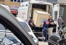 Skandalda sınır tanımıyoruz. Ambulansın bu defaki hastası bir buzdolabı!