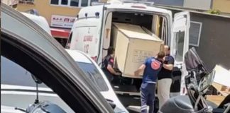 Skandalda sınır tanımıyoruz. Ambulansın bu defaki hastası bir buzdolabı!