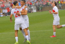 Hazırlık karşılaşması/Milliler, geriden gelip kazandı