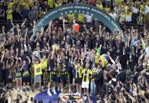 Üçleme. Türkiye Kupası, EuroLeague şampiyonluğundan sonra Basketbol Süper Ligi Şampiyonu Fenerbahçe Beko