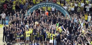 Üçleme. Türkiye Kupası, EuroLeague şampiyonluğundan sonra Basketbol Süper Ligi Şampiyonu Fenerbahçe Beko