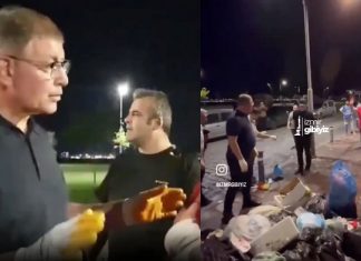 🎥İzmir’de belediye işçileri grevde, başkan çöp toplamada