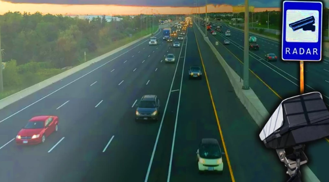 Bayram tatiliyle beraber trafikte yoğunluk başladı. Sürpriz yaşanmaması için EMG sabit radar noktalarını duyurdu