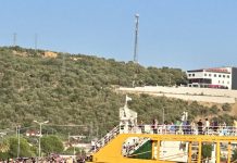 Marmara Adası açıklarında yangın çıkan feribottaki 200 yolcu 7 mürettebat, tahliye edildi