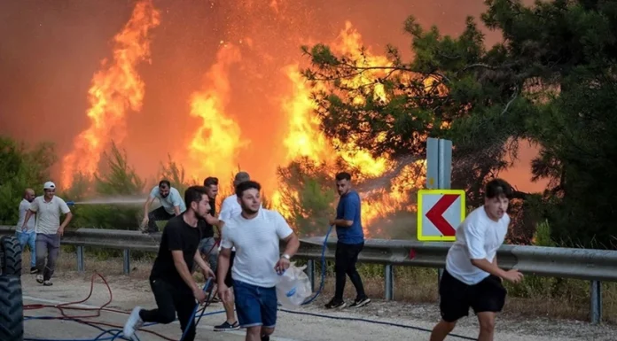 Türkiye yanıyor! Bursa’da 3 mahalle boşaltıldı. Bir itfaiye eri kalp krizi geçirerek hayatını kaybetti.