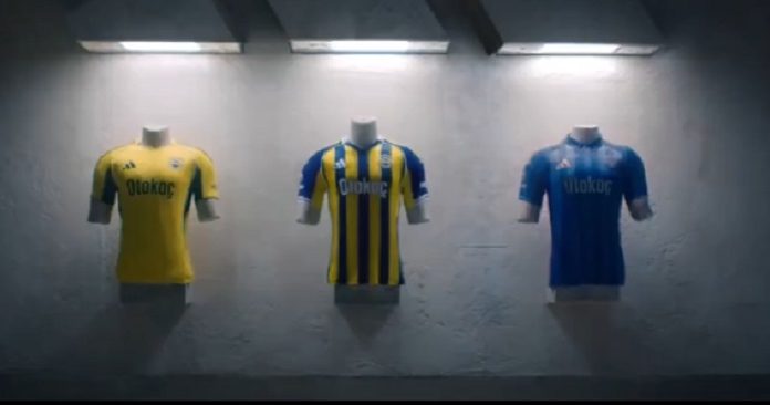 🎥Fenerbahçe yeni sezon formalarını tanıttı