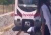 📽️ Makinist raylara düşen kediyi kurtarmak için treni durdurdu, raylara indi