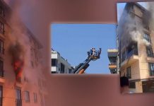 🎥Avcılar’da yangın paniği; Camdan atlayarak kaçtılar!
