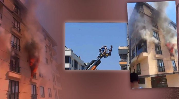 🎥Avcılar’da yangın paniği; Camdan atlayarak kaçtılar!