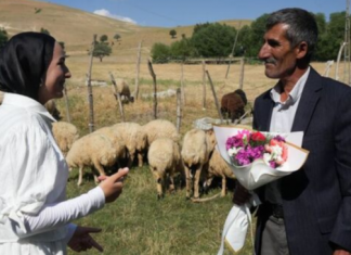 Sınav çıkışını babası elinde çiçekle beklemişti. Çimen, kaç puan aldı? Hayalini gerçekleştirebilecek mi?