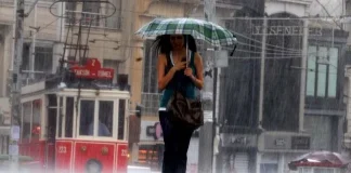 Istanbul yağmurla buluşuyor!