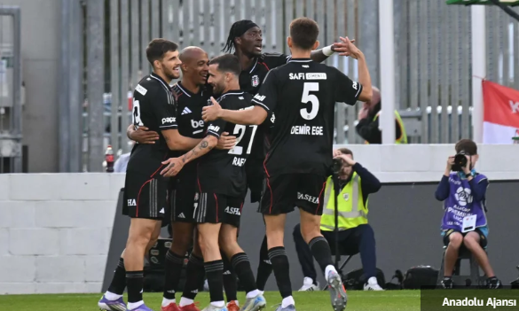 UEFA Konferans Ligi/Abraham’ın hat-trick yaptı, Beşiktaş tur kapısını araladı