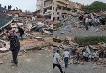 Balıkesir 6.1/16 bina yıkıldı, 1 kişi hayatını kaybetti, 29 kişi yaralandı