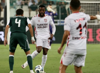 UEFA Avrupa LigiSamsunspor, galibiyeti koruyamadı, tur hesapları rövanşa kaldı