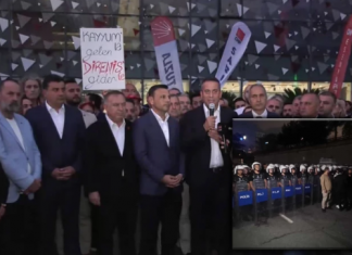 İstanbul’da CHP İl binasına abluka