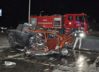 Otomobil ikiye ayrıldı. Manisa’da feci kaza; 5 ölü, 6 yaralı!