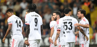 Beşiktaş erteleme maçında farka koştu.