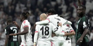 Dolmabahçe’de 3 puan Beşiktaş’ın
