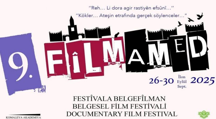 9’uncu FilmAmed Belgesel Film Festivali, 26 Eylül’de başlıyor.