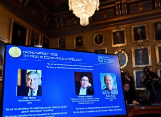 Nobel Ekonomi Ödülü teknolojik gelişmeyle sağlanan ekonomik büyüme hesaplamalarına verildi.