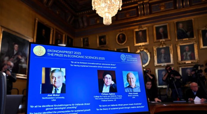 Nobel Ekonomi Ödülü teknolojik gelişmeyle sağlanan ekonomik büyüme hesaplamalarına verildi.