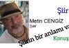 Metin CENGİZ; ŞİİRSEL Anlam