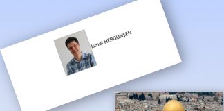 İsmet HERGÜNŞEN; Kudüs olmadı Gazze verelim