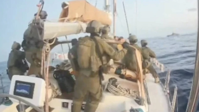 İsrail'den Son Sumud Gemisi'ne Canlı Yayında Saldırı!