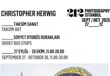 🎥“Sovyet Otobüs Durakları” sergisi İstanbul’da Taksim Sanat’ta açıldı.