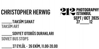 🎥“Sovyet Otobüs Durakları” sergisi İstanbul’da Taksim Sanat’ta açıldı.