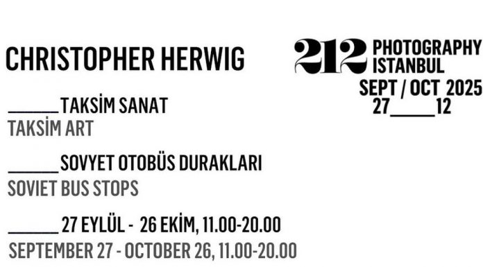 🎥“Sovyet Otobüs Durakları” sergisi İstanbul’da Taksim Sanat’ta açıldı.