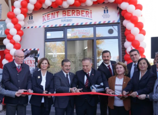 ‘Kent Lokantası’ndan sonra Türkiye’nin ilk ‘Kent Berberi’ açıldı