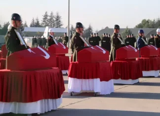 Şehitleri kalbimize gömdük