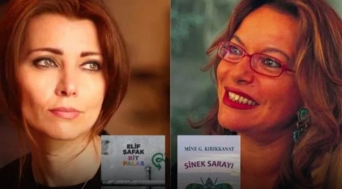 ‘Bit Palas’ romanı ‘Sinek Sarayı’ romanından intihal edilmiş! Mine Kırıkkanat Elif Şafak’a açtığı davada 1-0 önde.