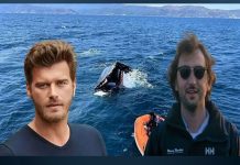 Kıvanç Tatlıtuğ’la konuşurken kaçamadı