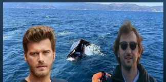 Kıvanç Tatlıtuğ’la konuşurken kaçamadı