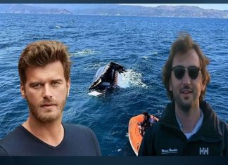 Kıvanç Tatlıtuğ’la konuşurken kaçamadı