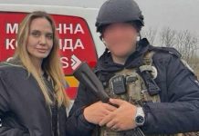 Ukrayna ziyaretinde, Angelina Jolie’nin şoförünü yakalayıp savaşa gönderdiler.