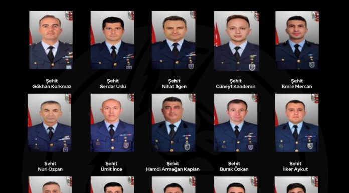 20 şehidin naaşları Türkiye’de