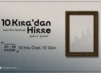 “Kısa’dan Hisse Kısa Film Festivali” 20 Kasım Perşembe günü İstanbul’da başlıyor