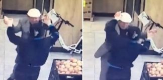 🎥Market çalışanı genç kızın, yaşlı amcayla dansı, sosyal medyayı salladı