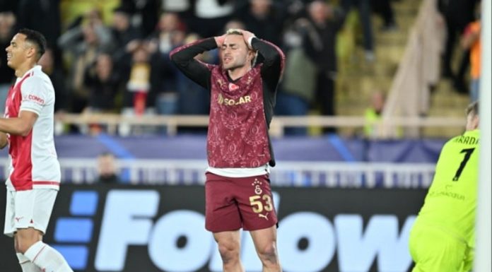 Monaco’ya kaybeden Galatasaray tur şansını zora soktu