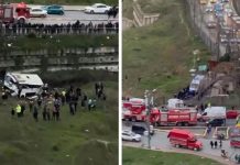 İstanbul’da işçi servisi şarampole yuvarlandı; 4 ölü, 7 yaralı