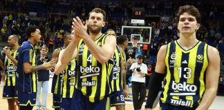 Yağmurda çatısı akıyormuş! Olympiakos-Fenerbahçe Beko maçı ertelendi