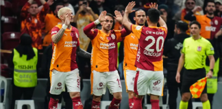 Kasımpaşa’yı 3 golle geçen Galatasaray ilk yarıyı lider bitirdi