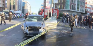 Şişli’de otomobil ters yöne girdi, kaldırımdaki yayaların arasına daldı: 2 ölü, 6 yaralı